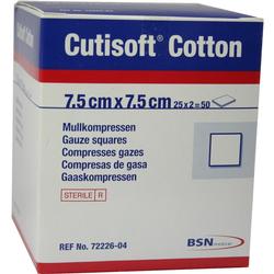 CUTISOFT COTTON 7.5X7.5 ST
