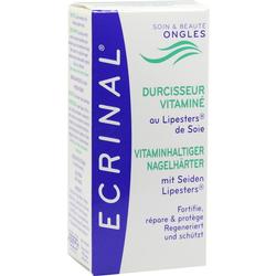 Die Packung zeigt einen Nagelhärter mit Vitaminen von Ecrinal.